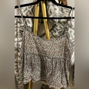 American Eagle Outfitters Animal Print Camisole